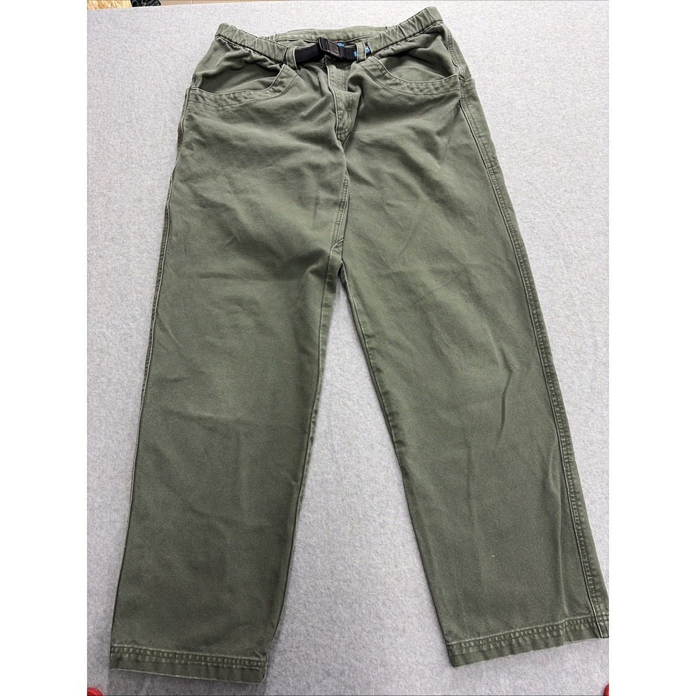 KAVU Chilliwack Men's Large Cotton Canvas Pants Hiking Climbing Outdoors (34x32)